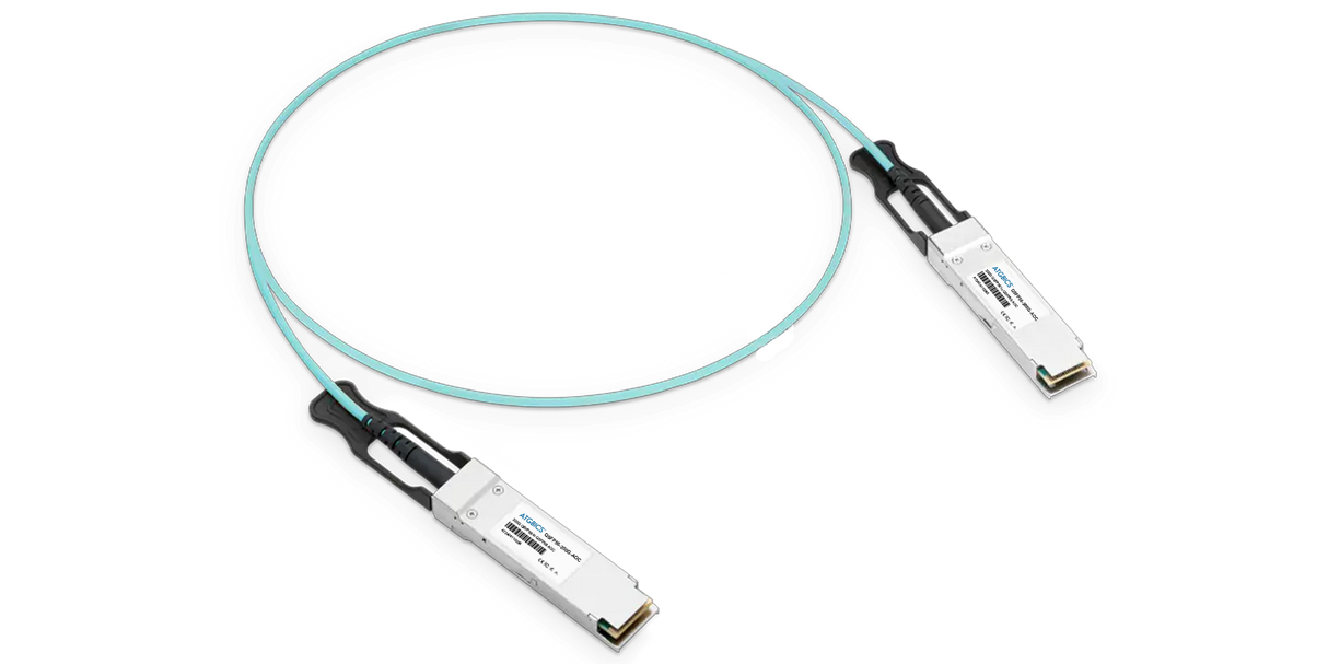 AOC-QSFP56-200G-10M-AT Universally Coded MSA Compliant Active Optical Cable 200GBase QSFP56 (850nm, MMF, 10m)