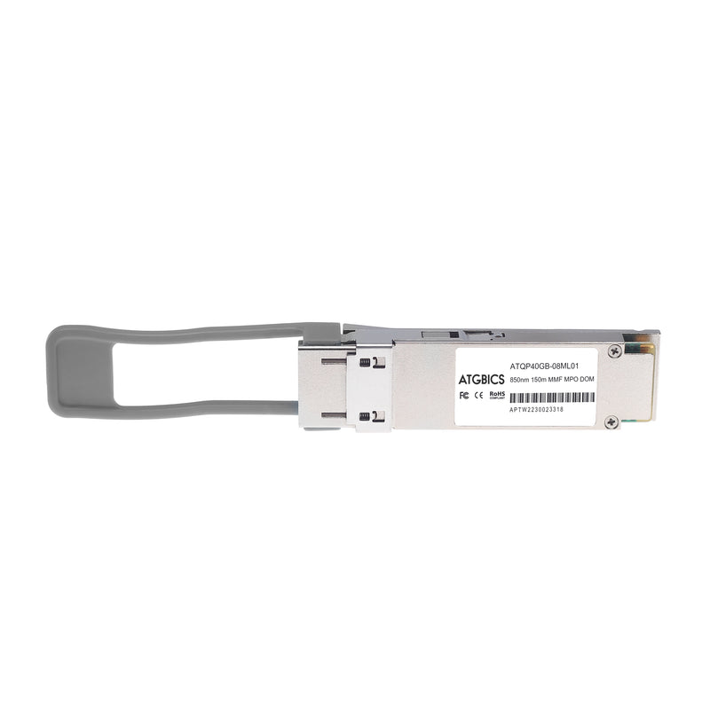 Part Number FTL4S1QE2C, Finisar Compatible Transceiver QSFP+ 40GBase-SWDM4 (850nm, MMF, 300m, LC, DOM), ATGBICS
