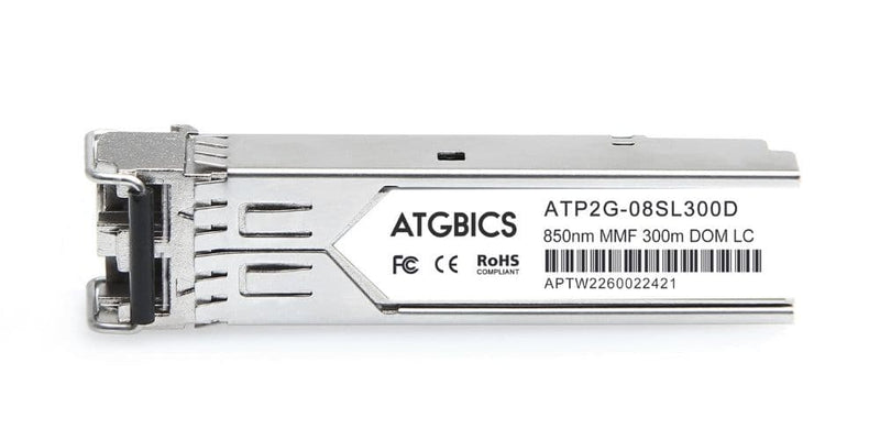 Part Number A6515A, HPE Compatible Transceiver SFP 2G Fibre Channel (850nm, MMF, 300m, DOM), ATGBICS