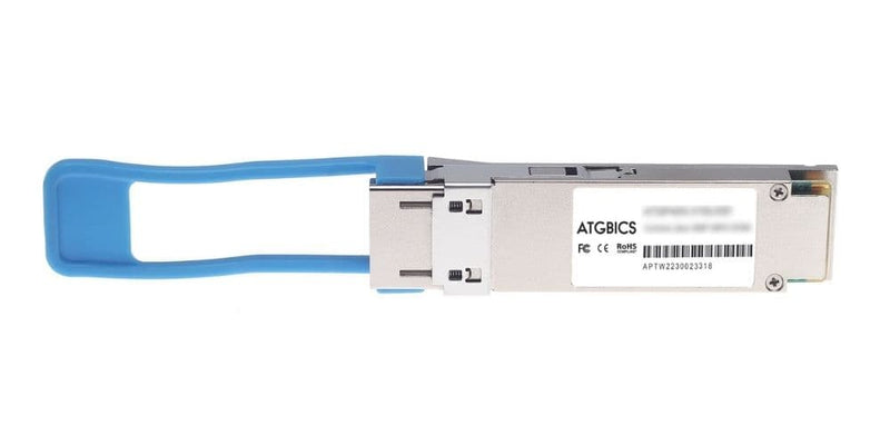 Part Number FTCD8613E1PCM, Finisar Compatible Transceiver QSFP-DD, 400GBase-SR8, PAM4 (1310nm, SMF, 100m LC, DOM), ATGBICS