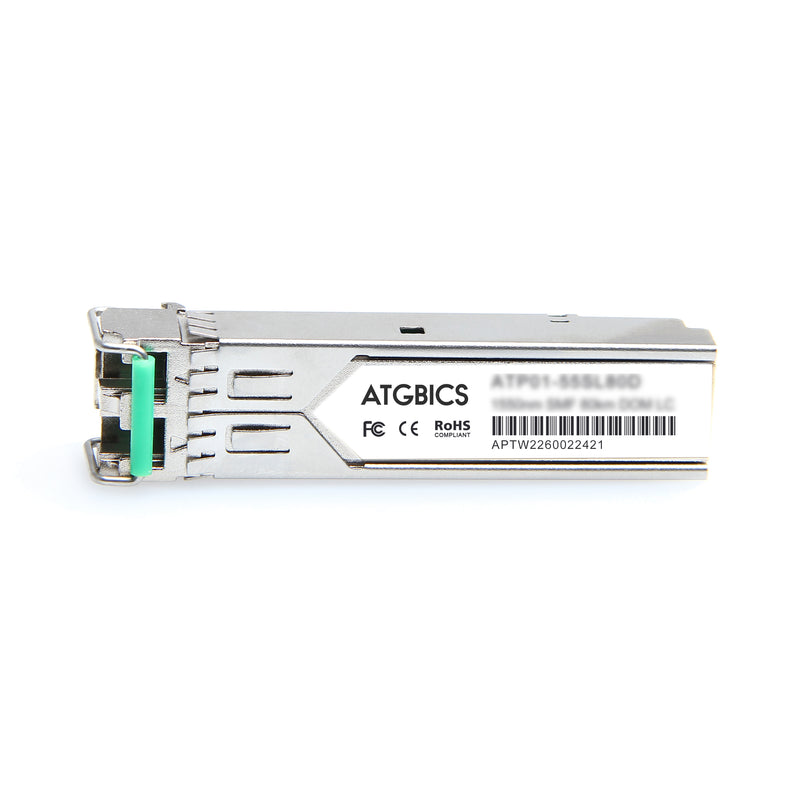 Part Number AA1419077-E6, Avaya-Nortel Compatible Transceiver SFP 1000Base-BX-U (Tx1490nm/Rx1310nm, 40km, Ind Temp), ATGBICS