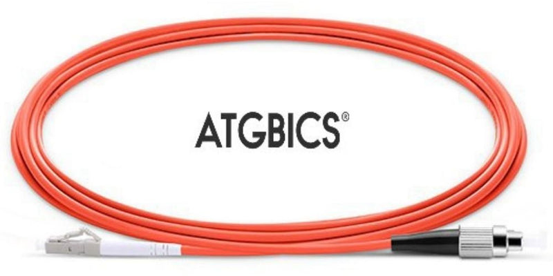 LC-LC OM2, Fibre Patch Cable, Multimode, Simplex, Orange, 25m, ATGBICS