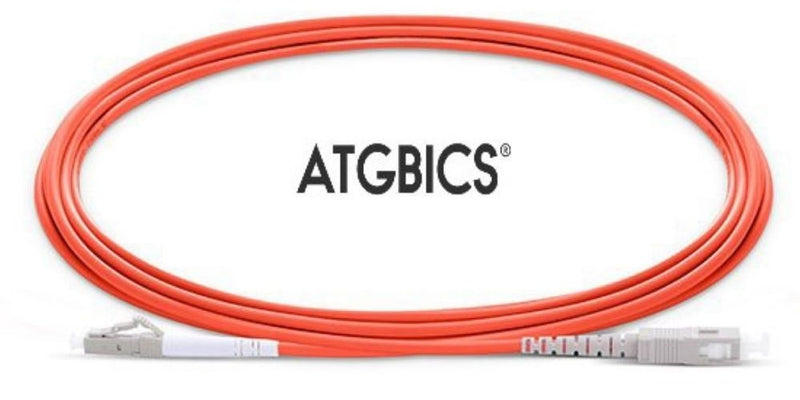 SC-SC OM2, Fibre Patch Cable, Multimode, Simplex, Orange, 20m, ATGBICS