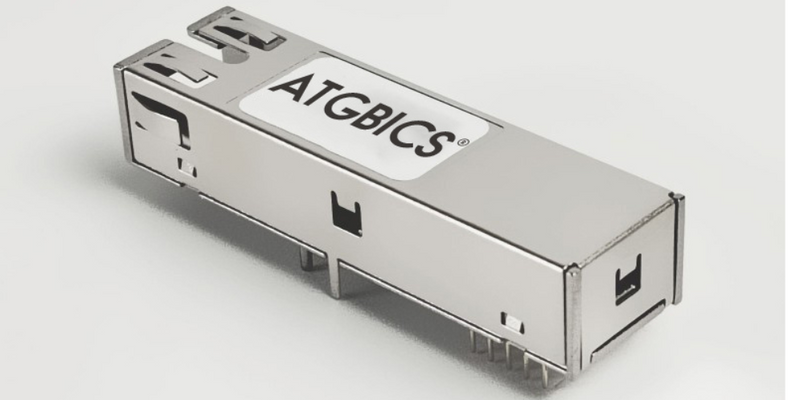 Part Number FTLF8519P2NTL, Finisar Compatible Transceiver SFP 1000Base-SX (850nm, MMF, 550m, Ind Temp), ATGBICS